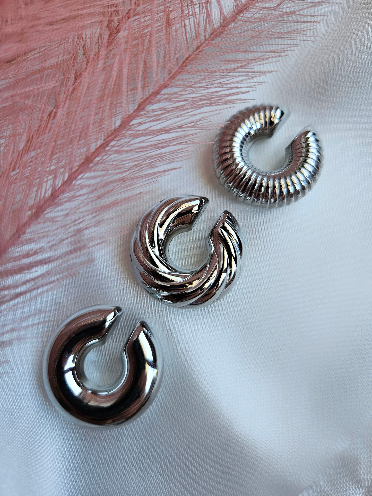 Ear cuff Chubby Big Zigrinato