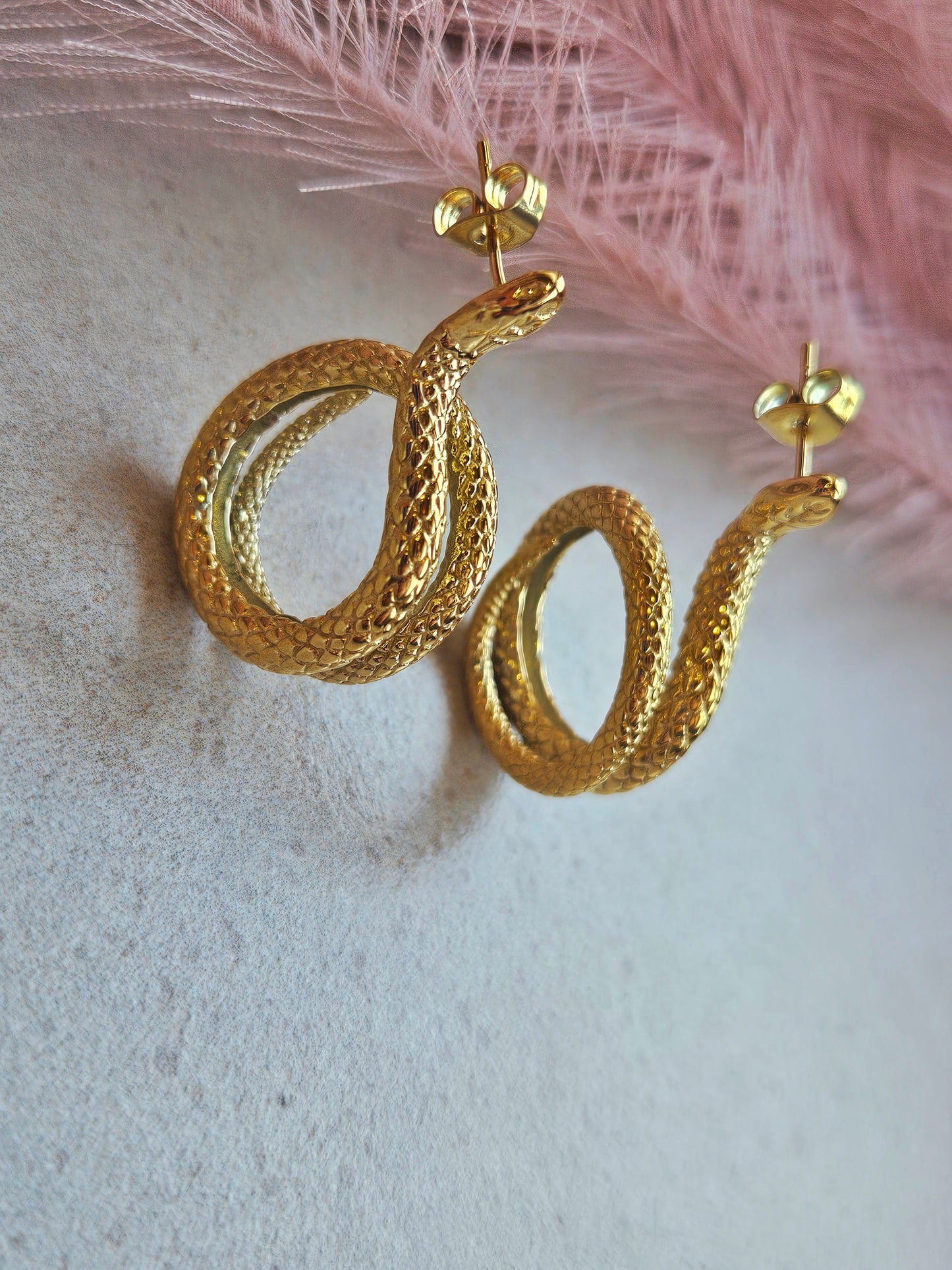 Orecchini Hoop Snake