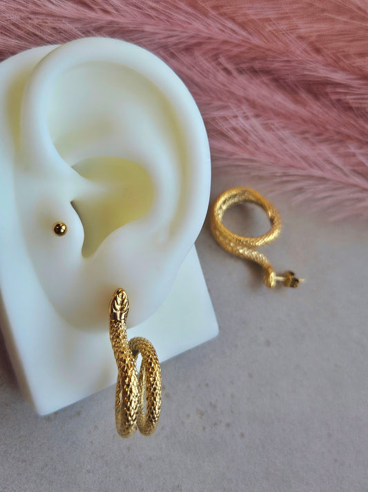 Orecchini Hoop Snake