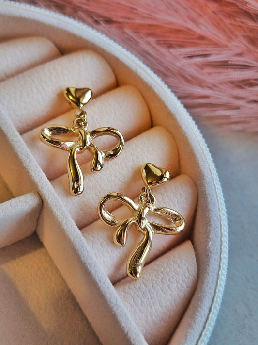 Orecchini Fiocchetto Pendente