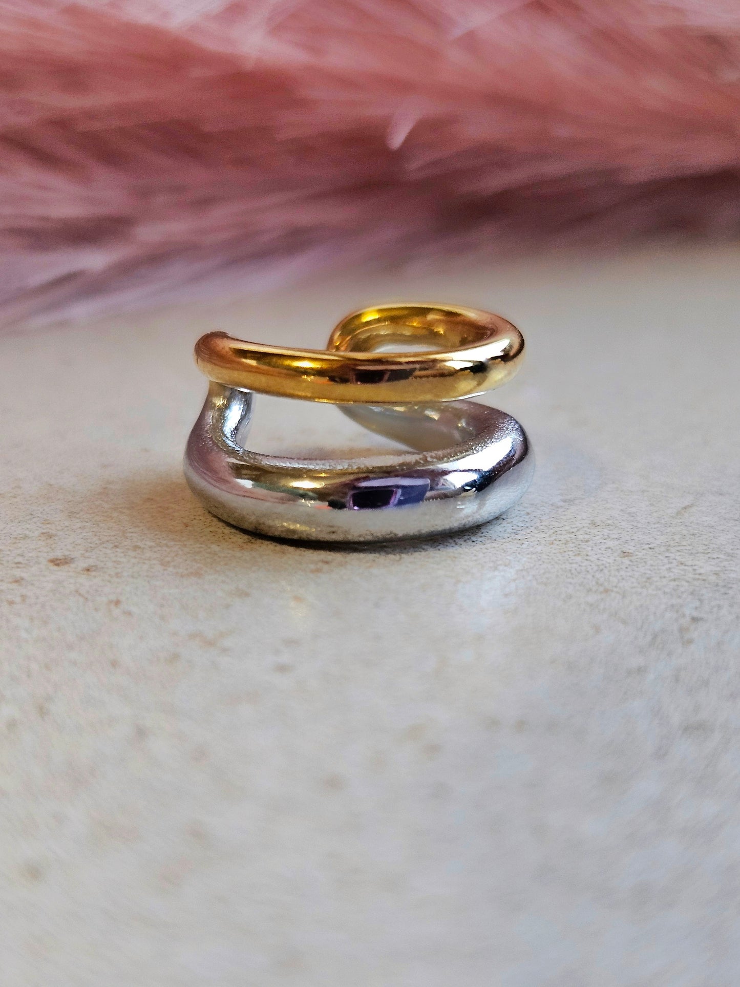 Ear cuff Bicolor
