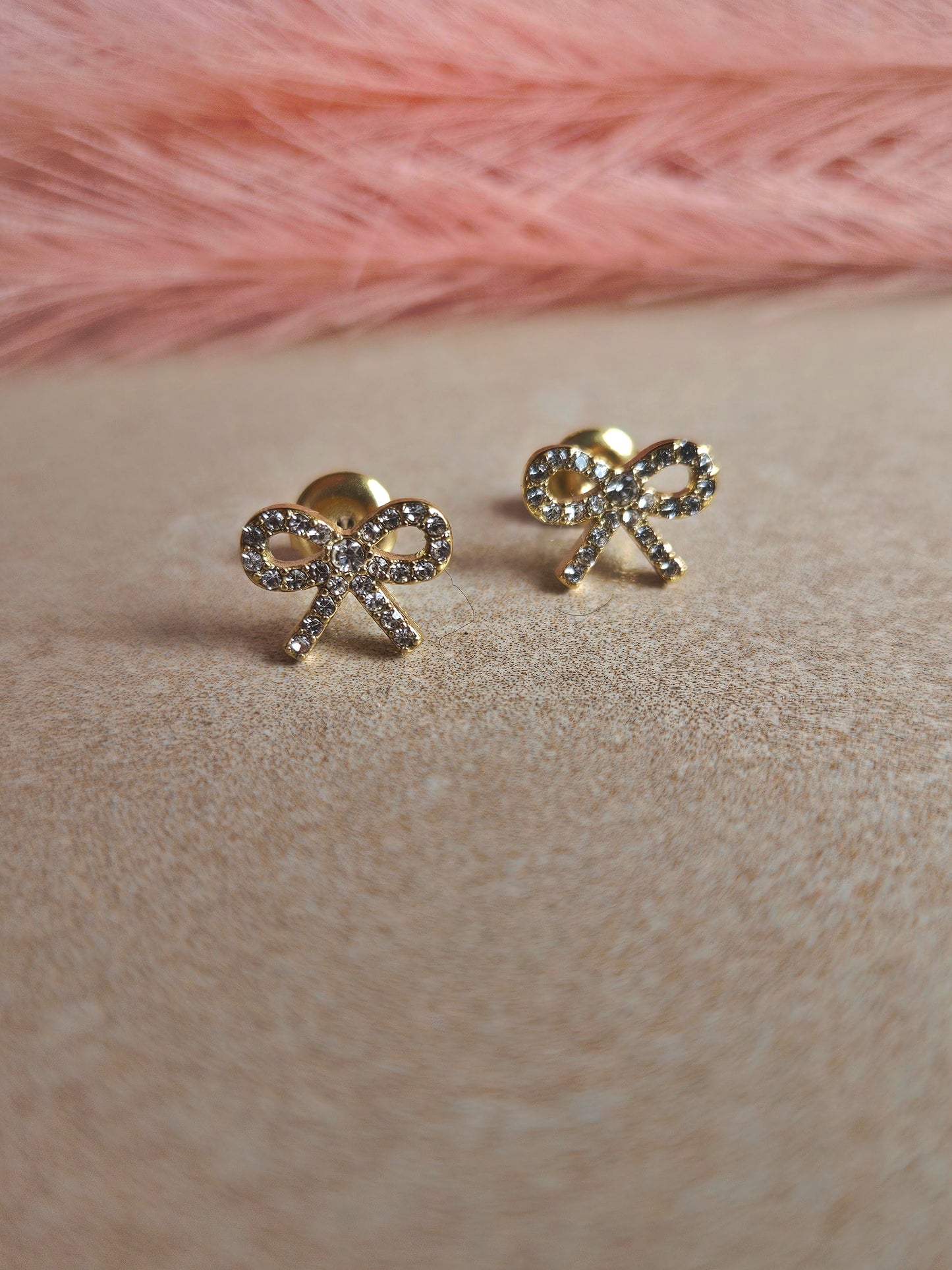 Orecchini Lobetto Fiocco Sparkling Baby