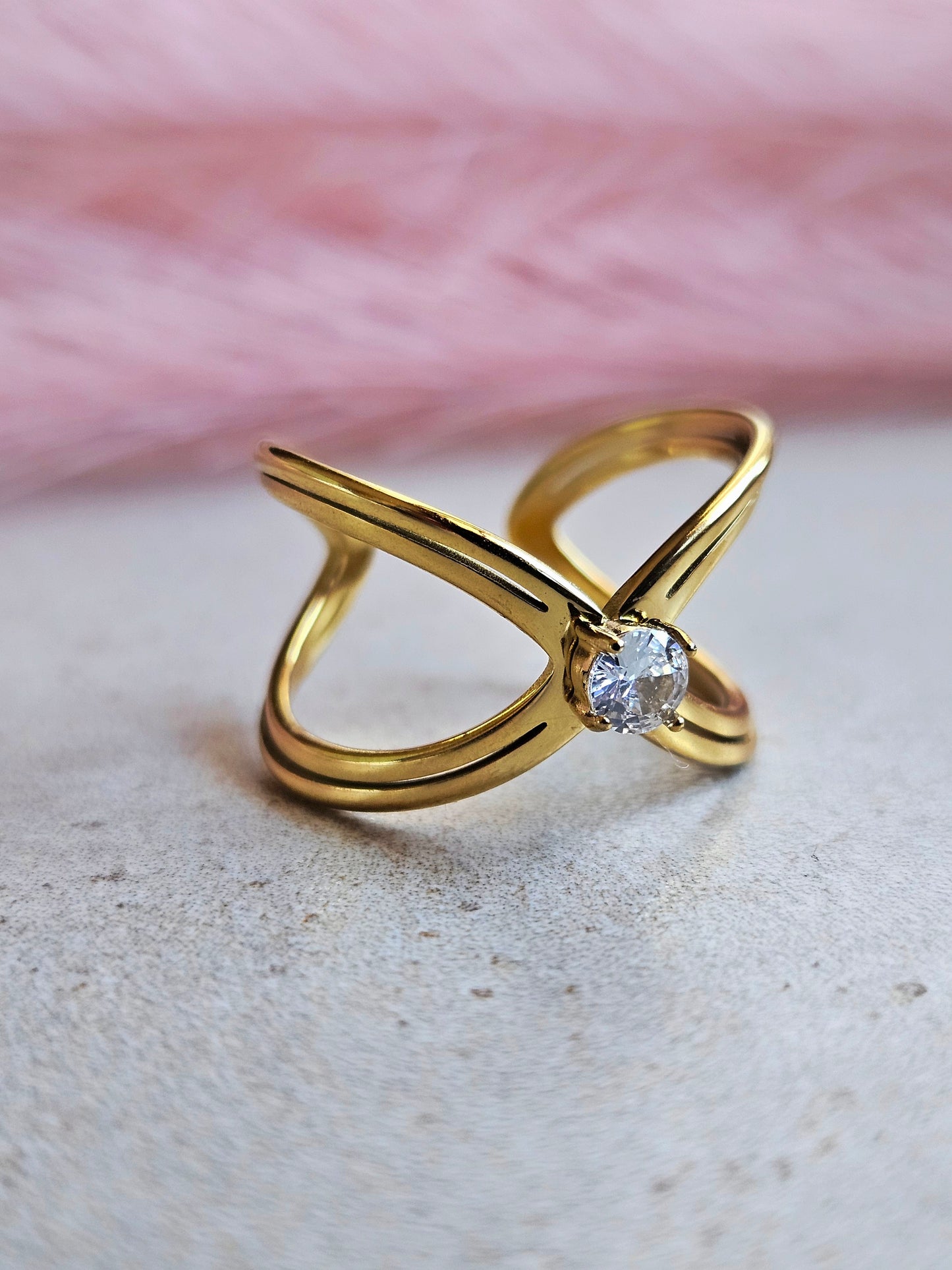 Anello Incrocio Punto Luce