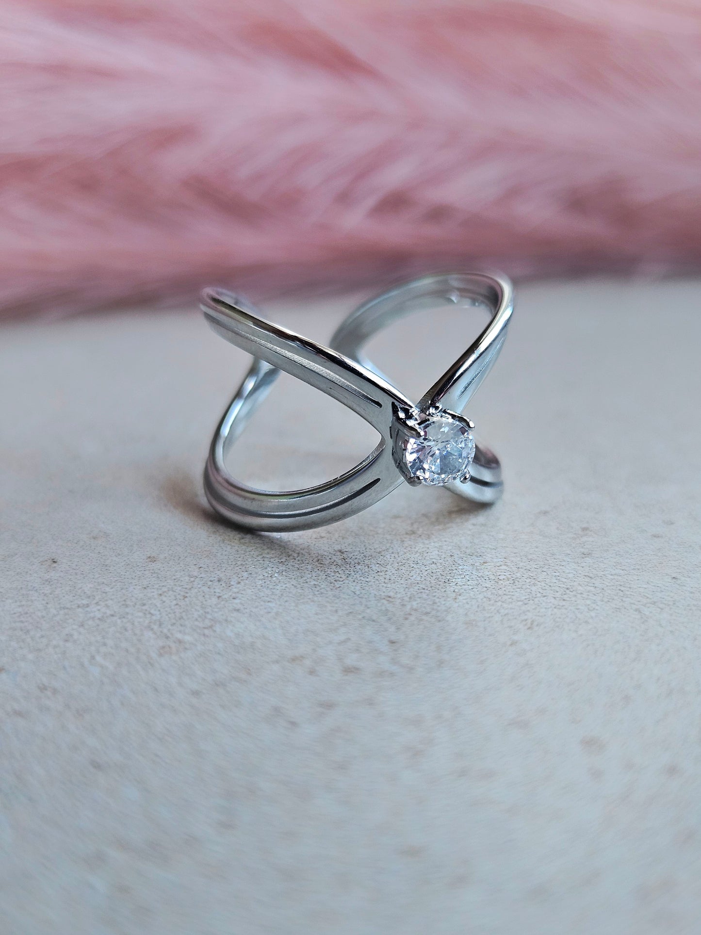 Anello Incrocio Punto Luce