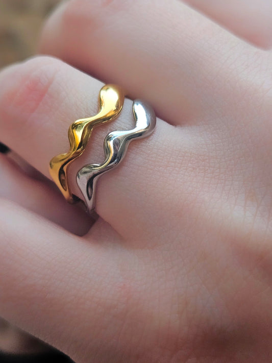 Anello Onda Mini
