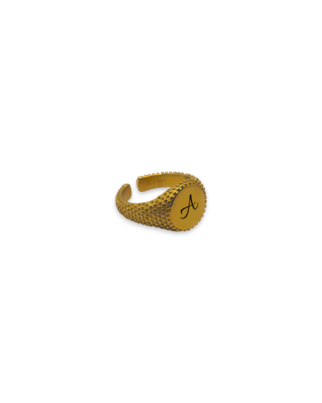 Anello Impero Martellato Personalizzabile
