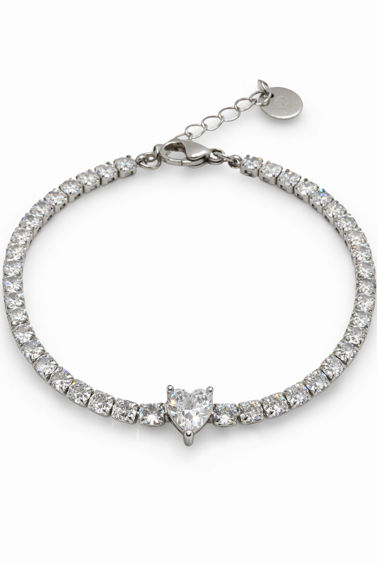 Bracciale Tennis Cuore