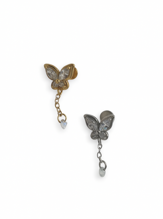 Piercing Farfalla Pendente