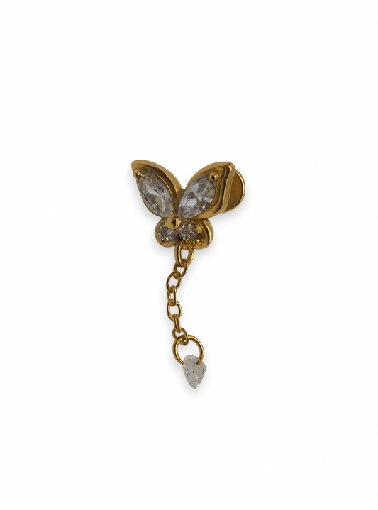 Piercing Farfalla Pendente