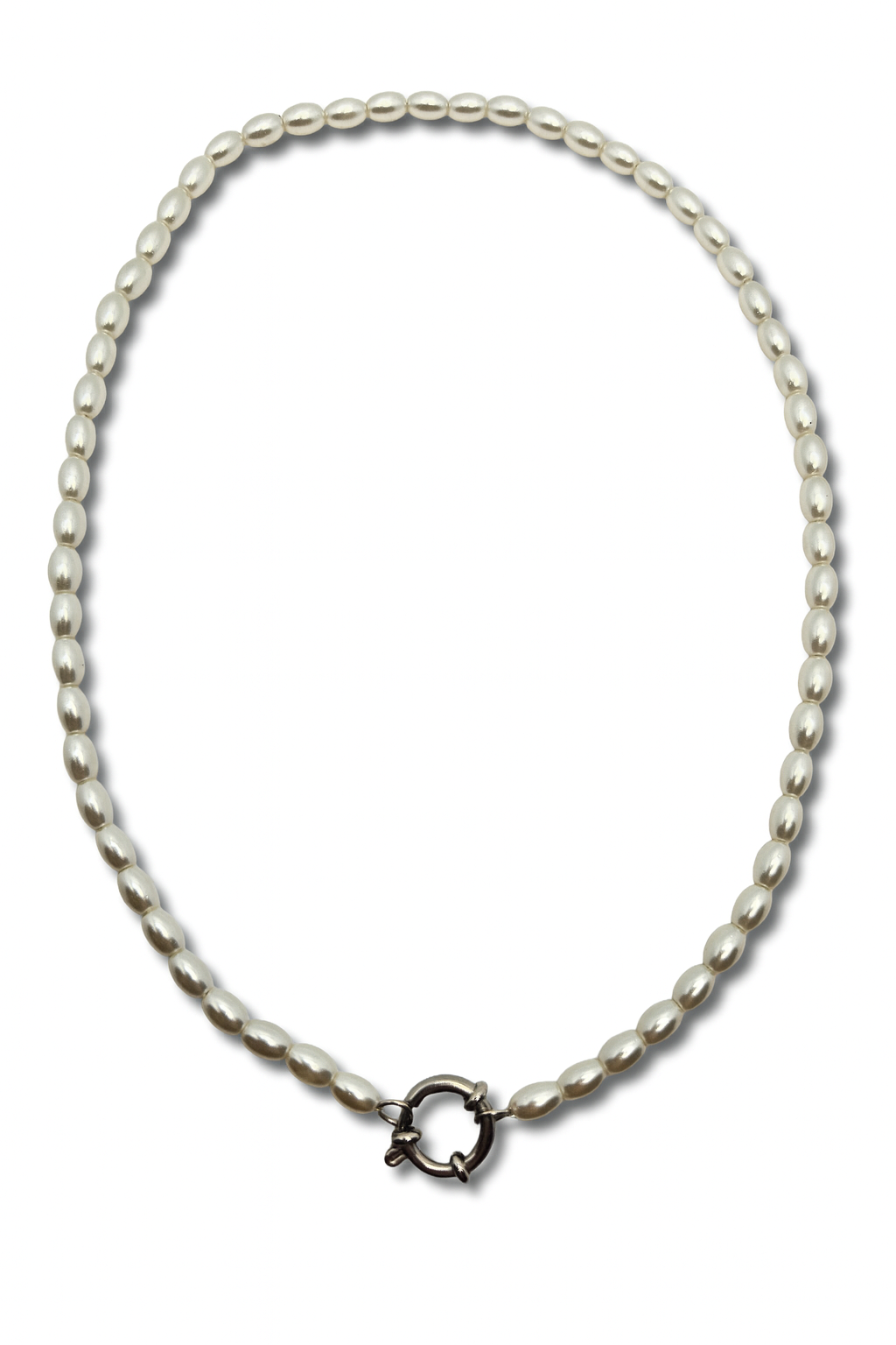 Collana Perle Chiusura a Timone