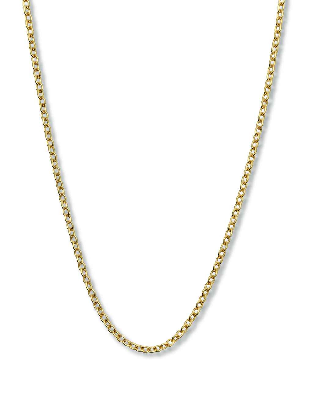 Collana Catena Classica Rolò Chiusura ad Anelli