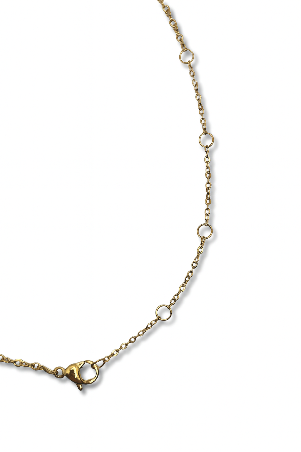 Collana Catena Classica Rolò Chiusura ad Anelli