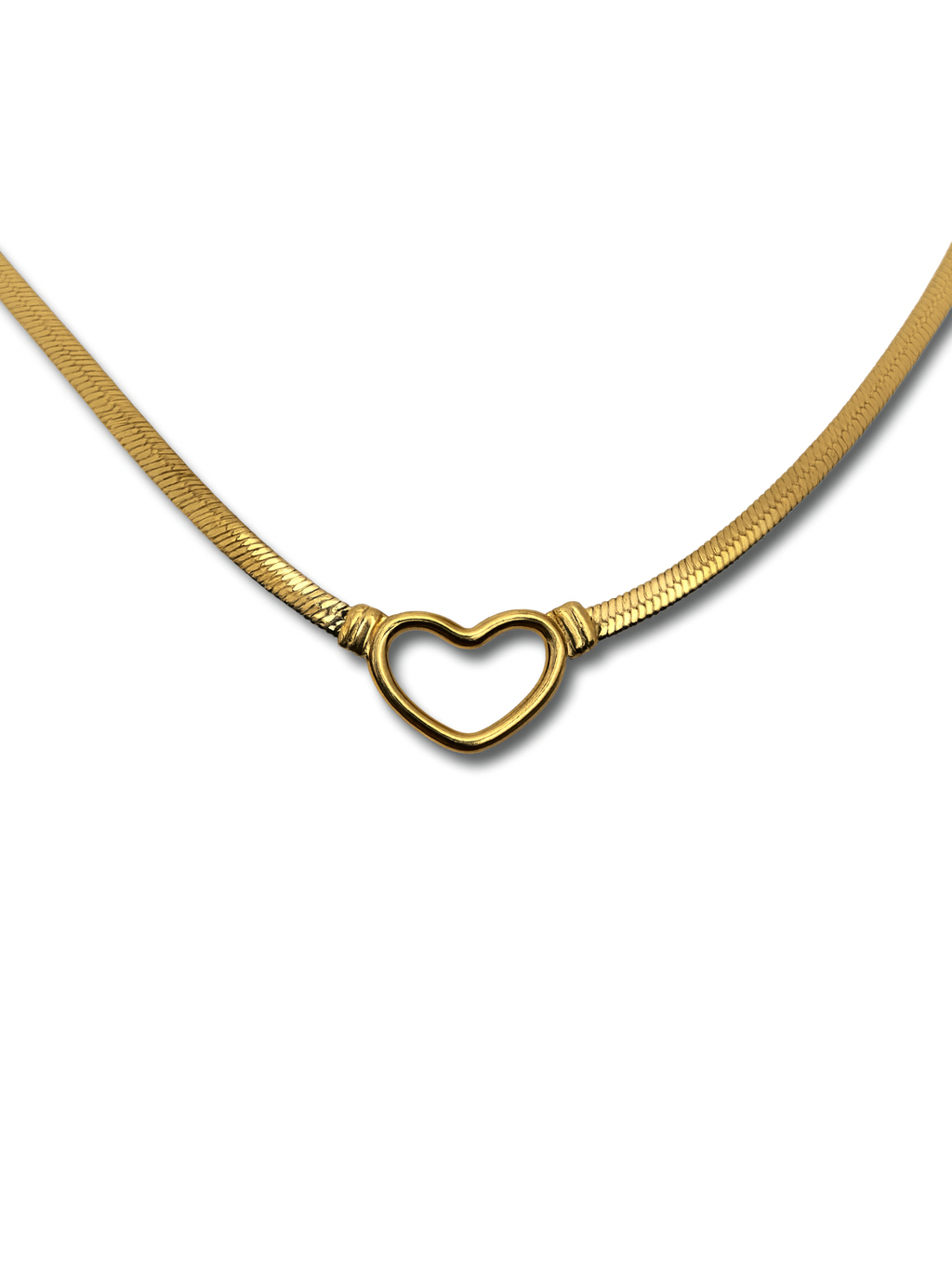 Collana Snake con Cuore
