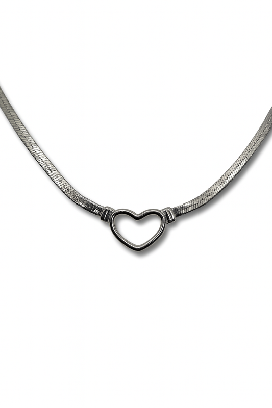 Collana Snake con Cuore