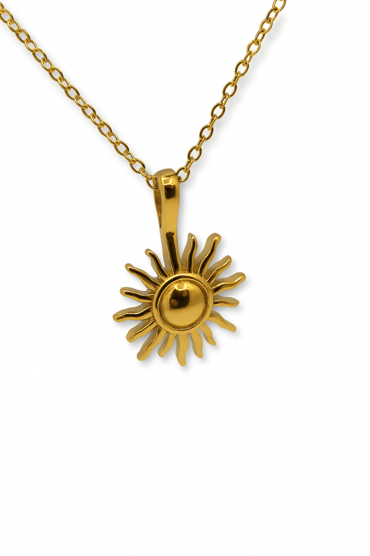 Collana Con Ciondolo Sole