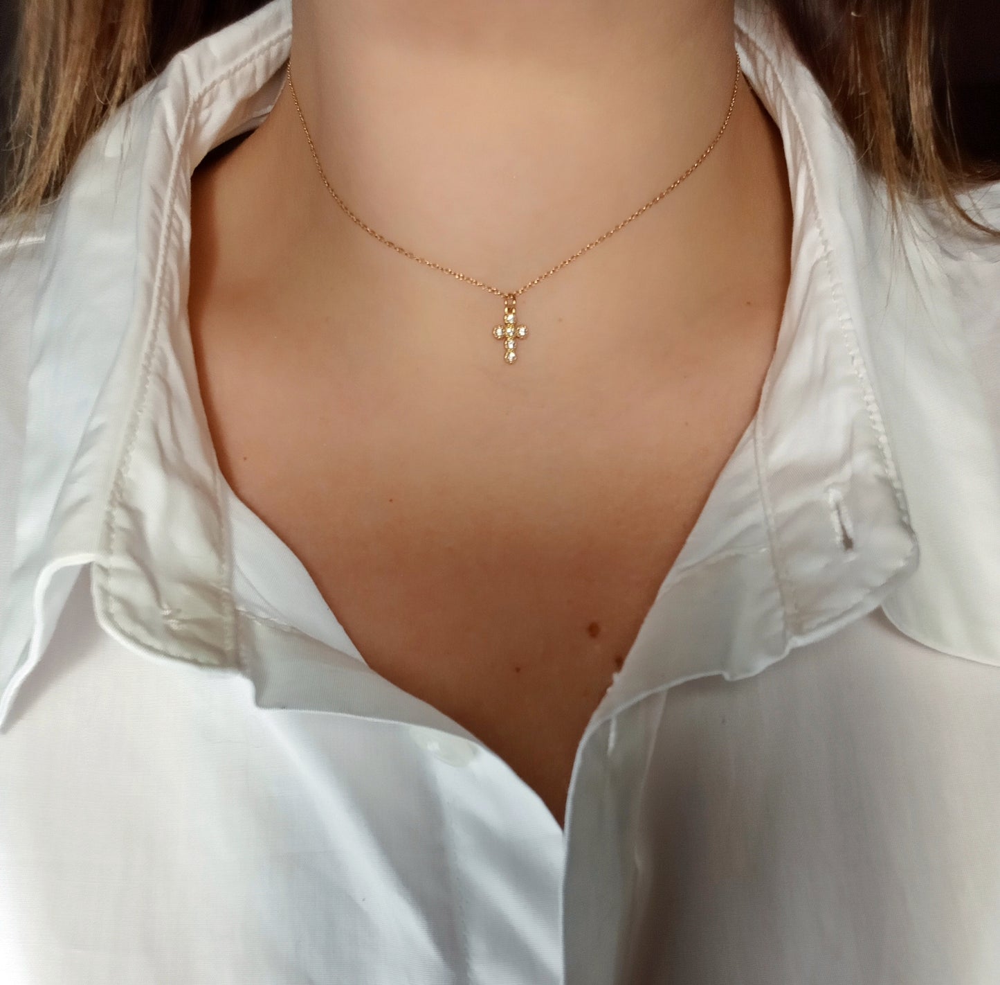 Collana Aghetto Croce