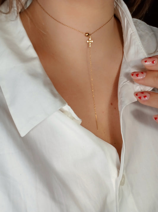 Collana Aghetto Croce