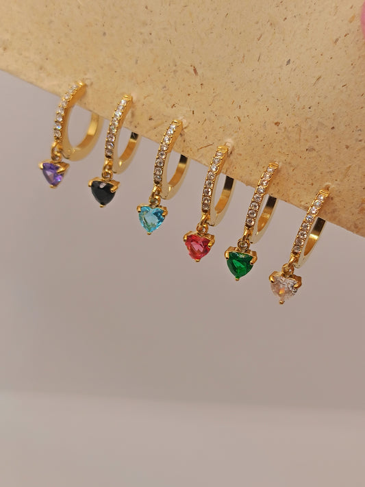 Hoop Chic Punto Luce Cuore