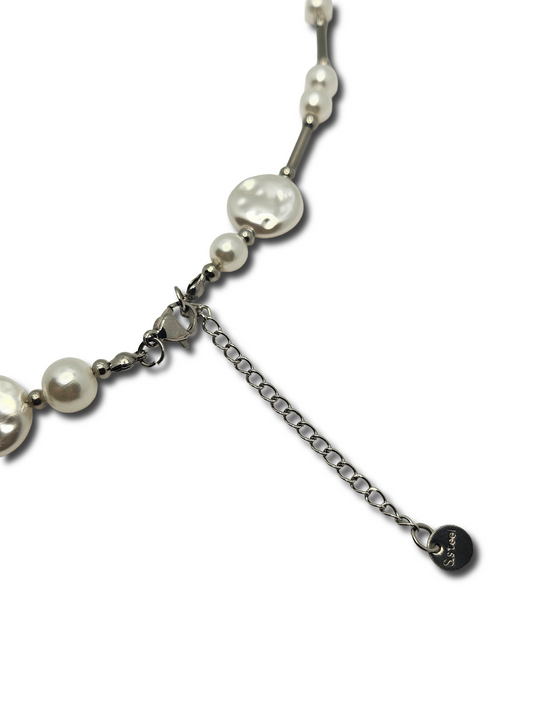 Collana Multi Perle Girocollo