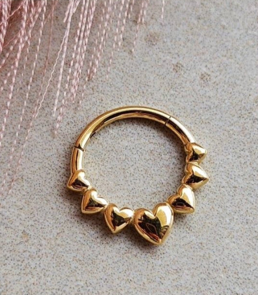 Piercing Hoop Love
