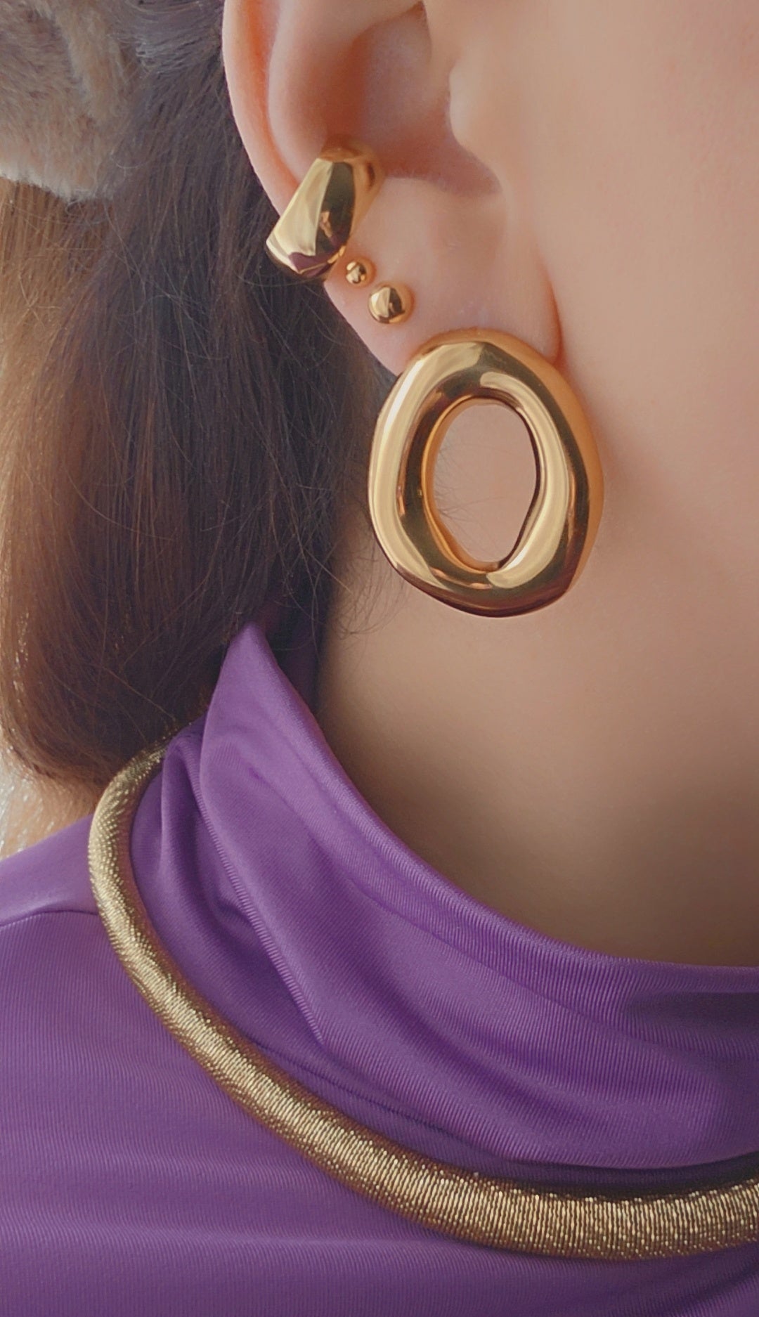 Ear cuff Chubby Slim