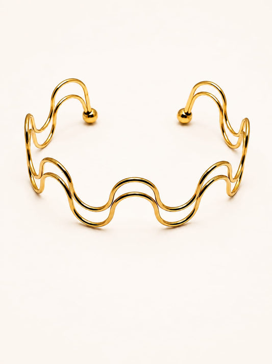 Bracciale Arm Cuff Wave