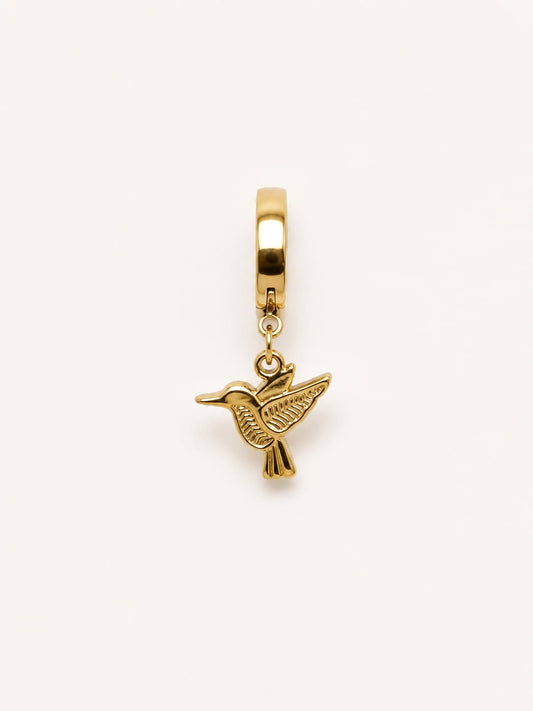 Orecchino Hoop Colibrì Classic