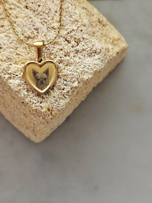 Ciondolo Cuore Personalizzabile