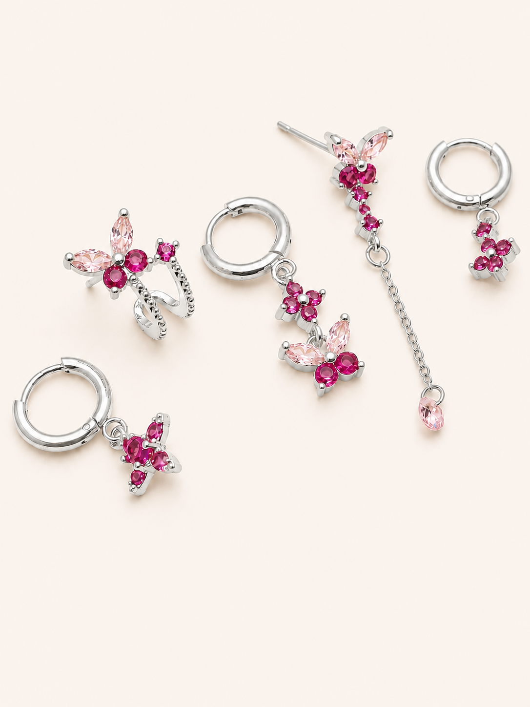 Set Orecchini Farfalla Bijou