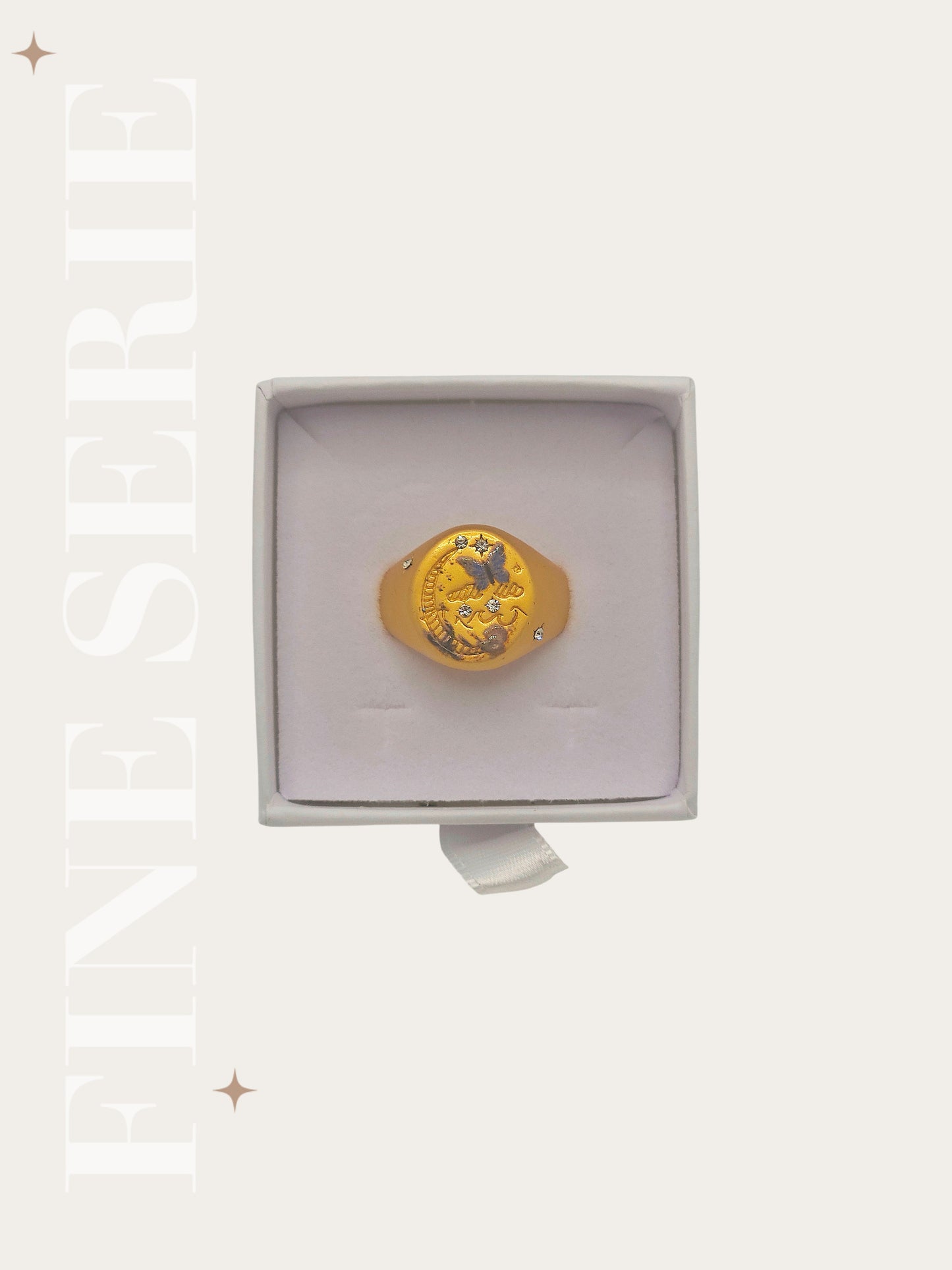 Anello Stemma Butterfly