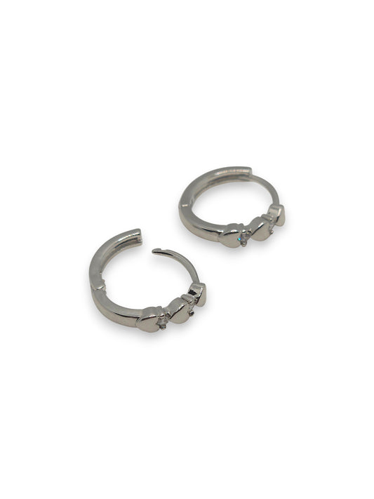 Orecchini Hoop In Love Slim