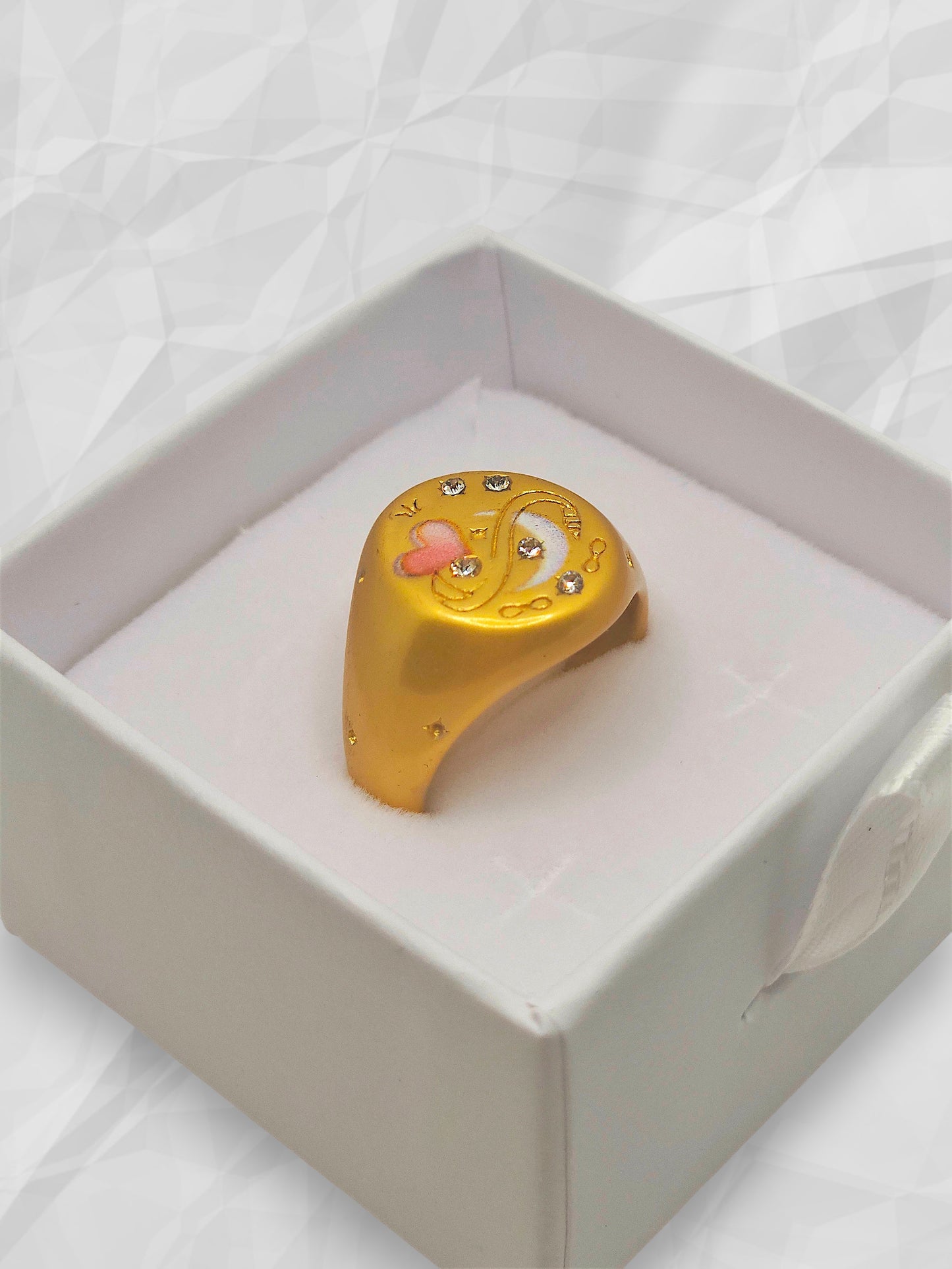 Anello Stemma Infinity Love