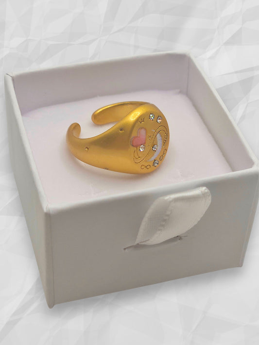 Anello Stemma Infinity Love