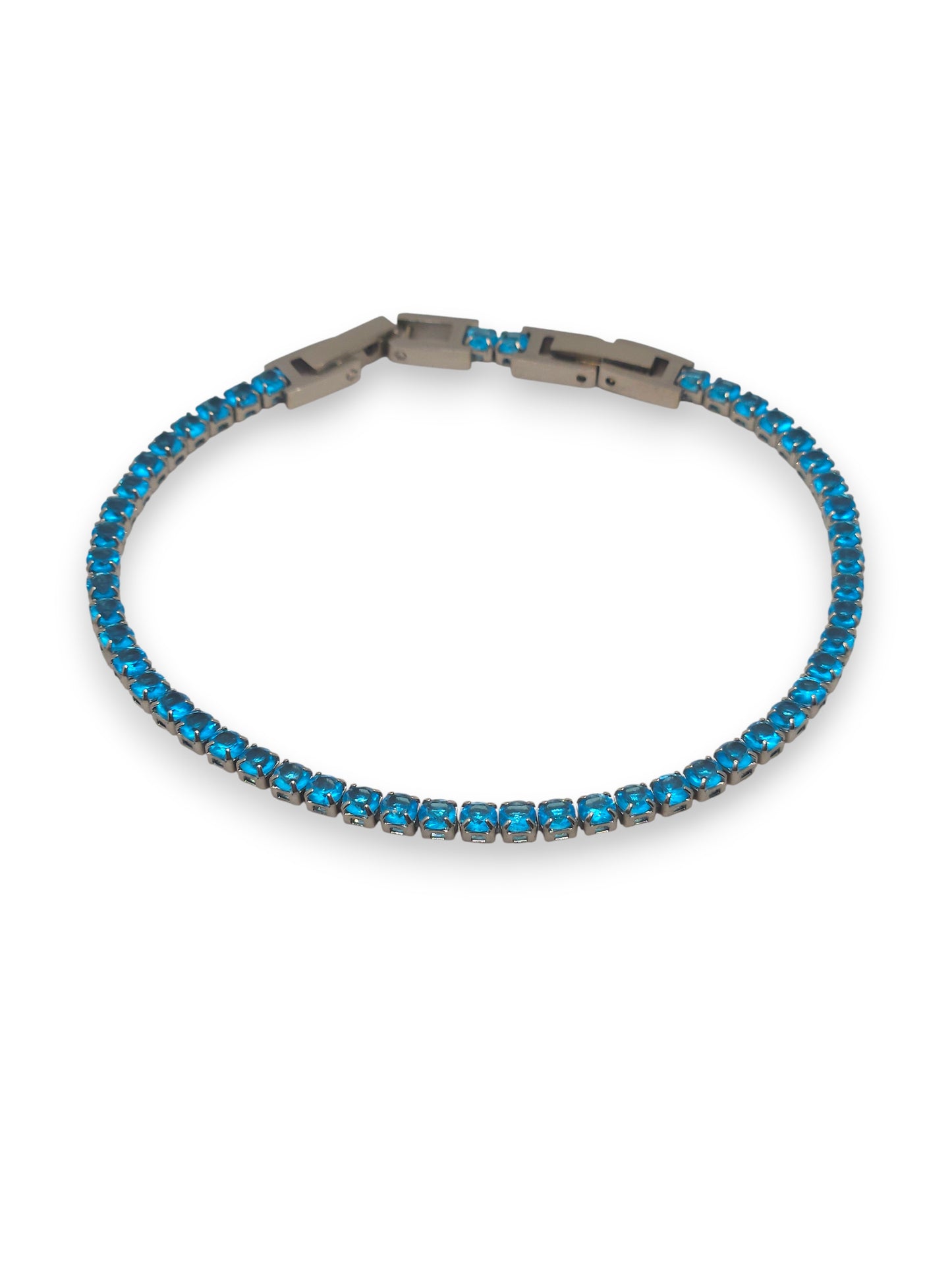 Bracciale Tennis Classic Azzurro
