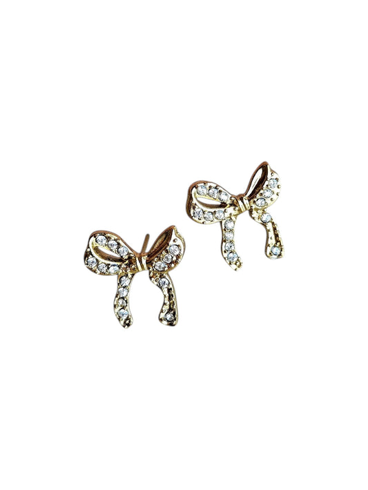 Orecchini Lobetto Fiocco Sparkling