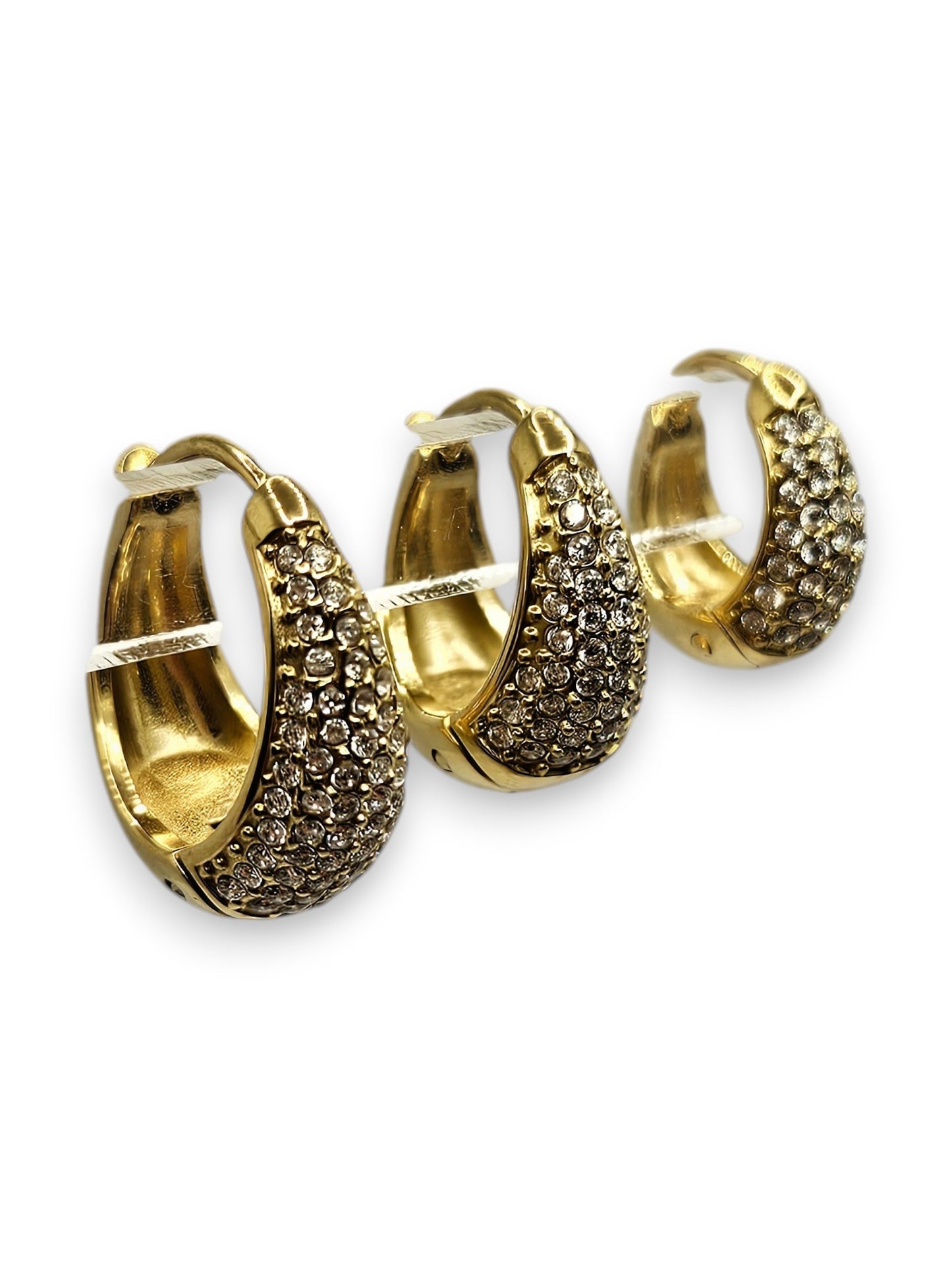 Orecchini Hoop Chicca Sparkling