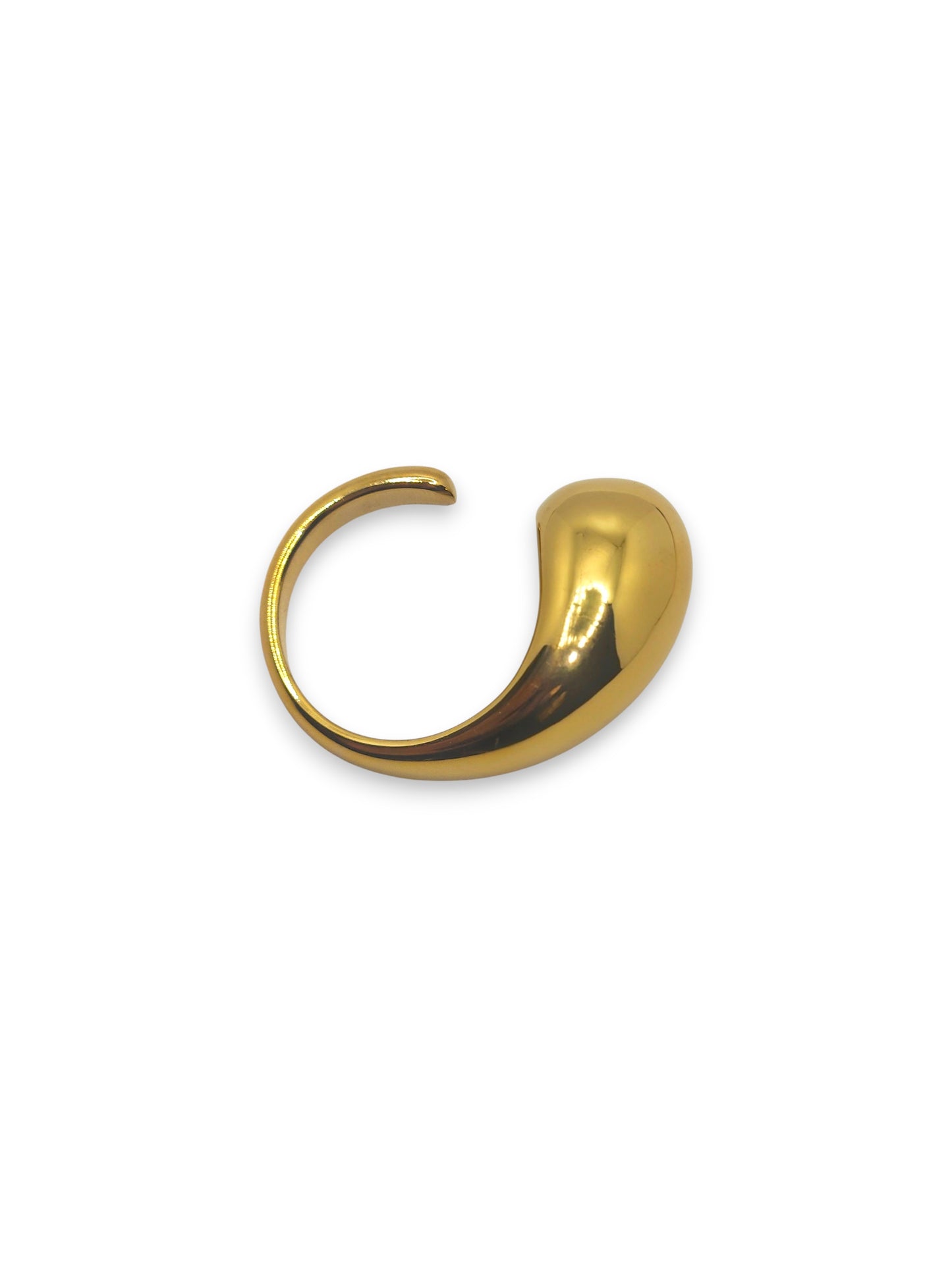 Anello Goccia Aperto Bold