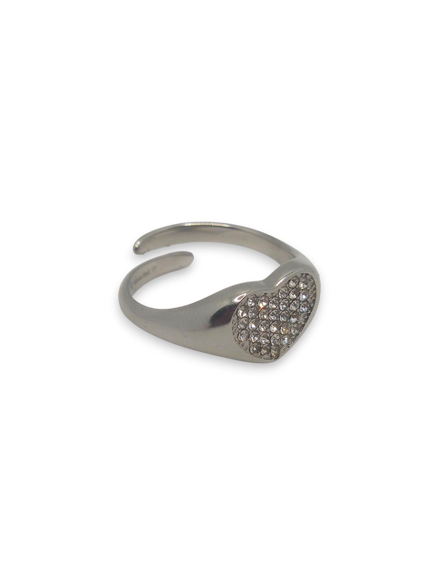 Anello Chevalier Cuore Pavè