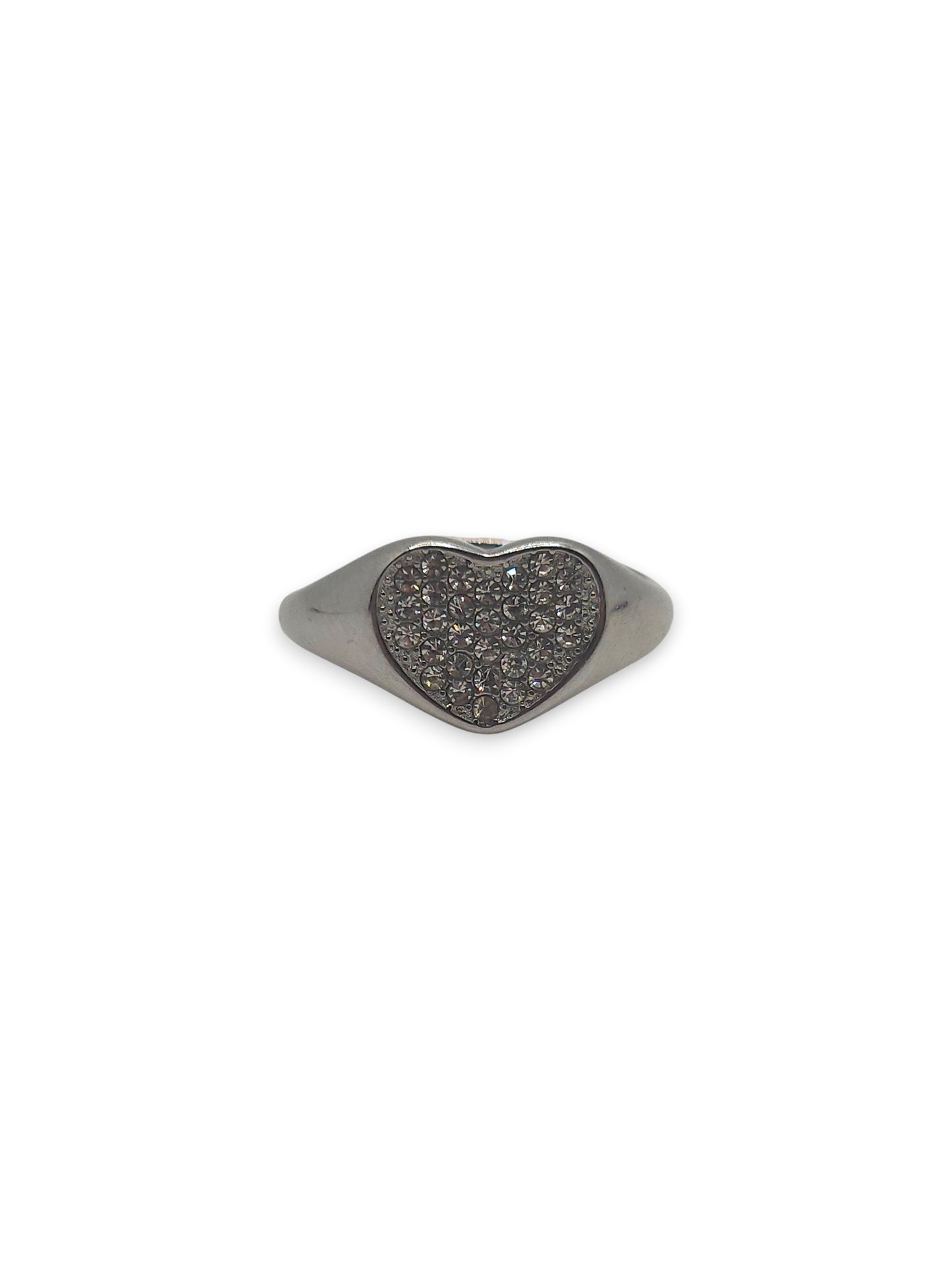 Anello Chevalier Cuore Pavè