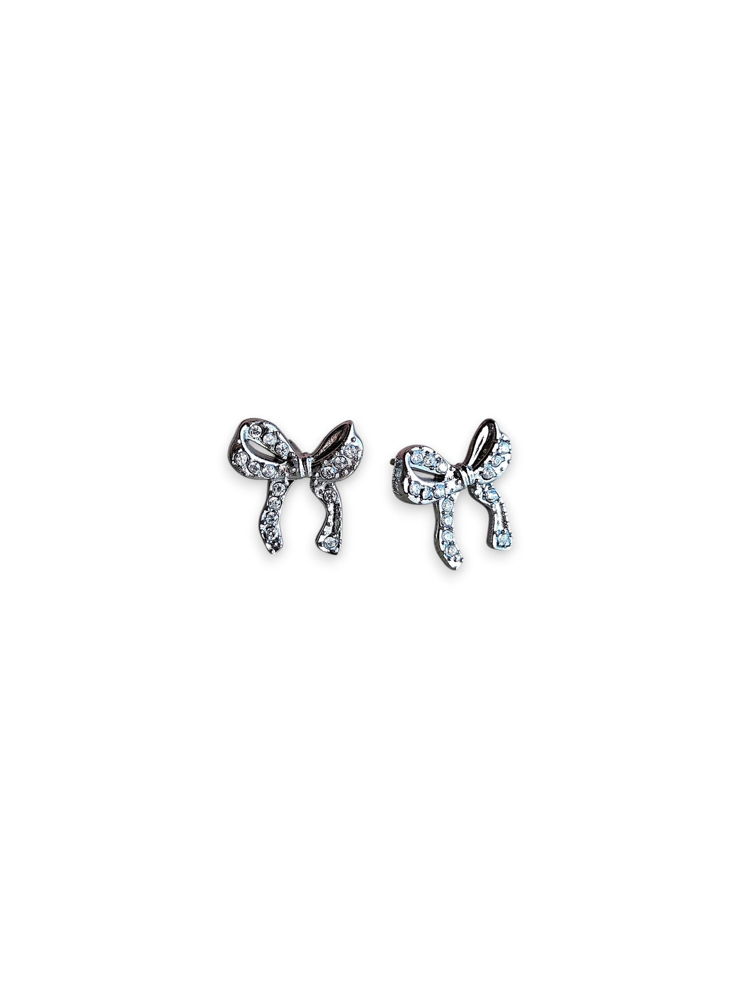 Orecchini Lobetto Fiocco Sparkling
