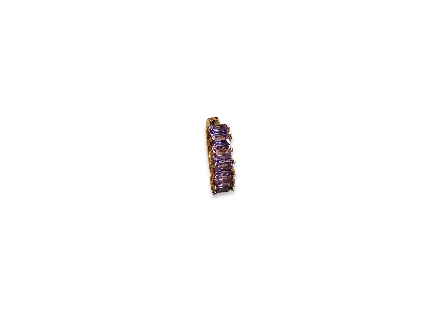 Orecchino Hoop Baguette 2.0