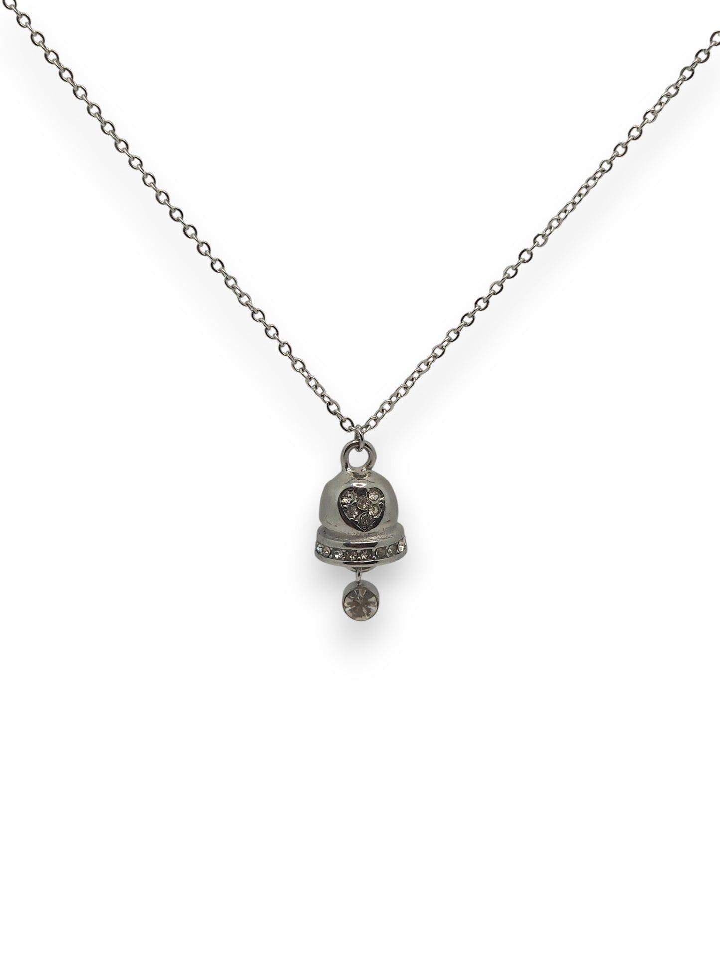 Collana Campanella Con Zirconi