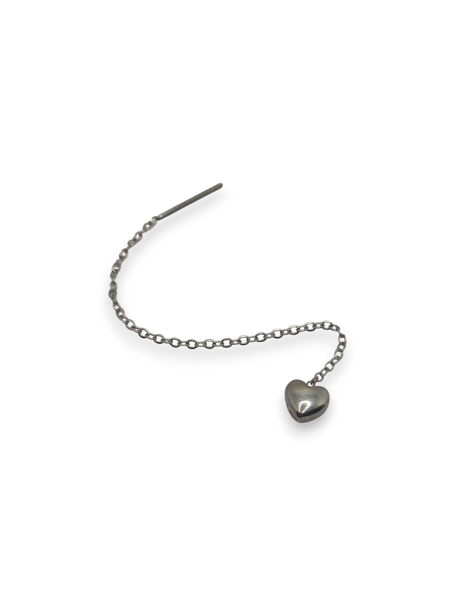 Orecchino Saliscendi Cuore Bold Pendente
