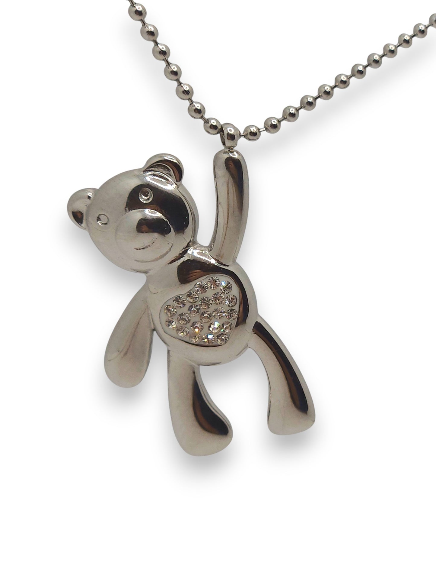 Collana Orsetto Strass