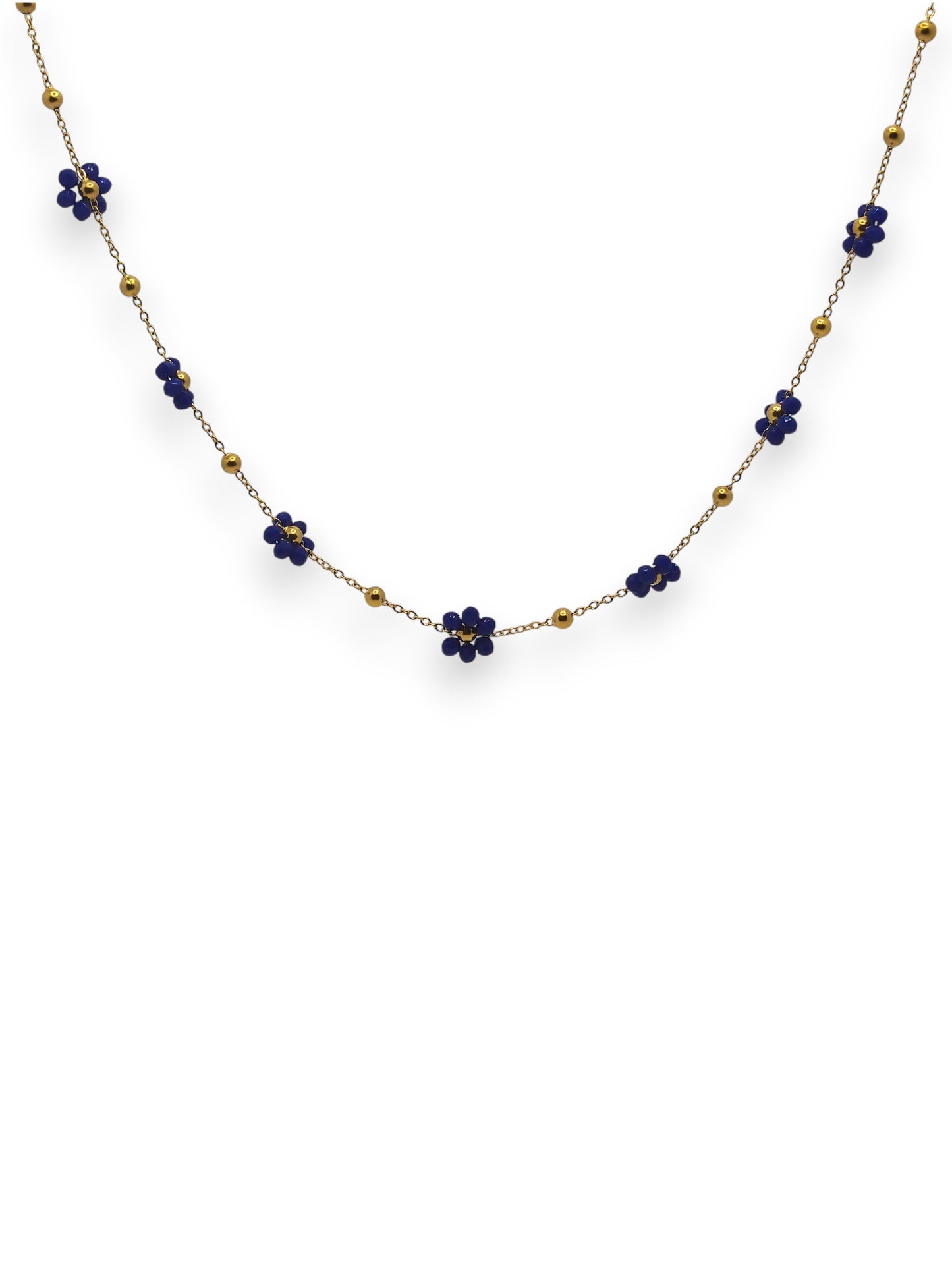 Collana Margherita Perline Colorate