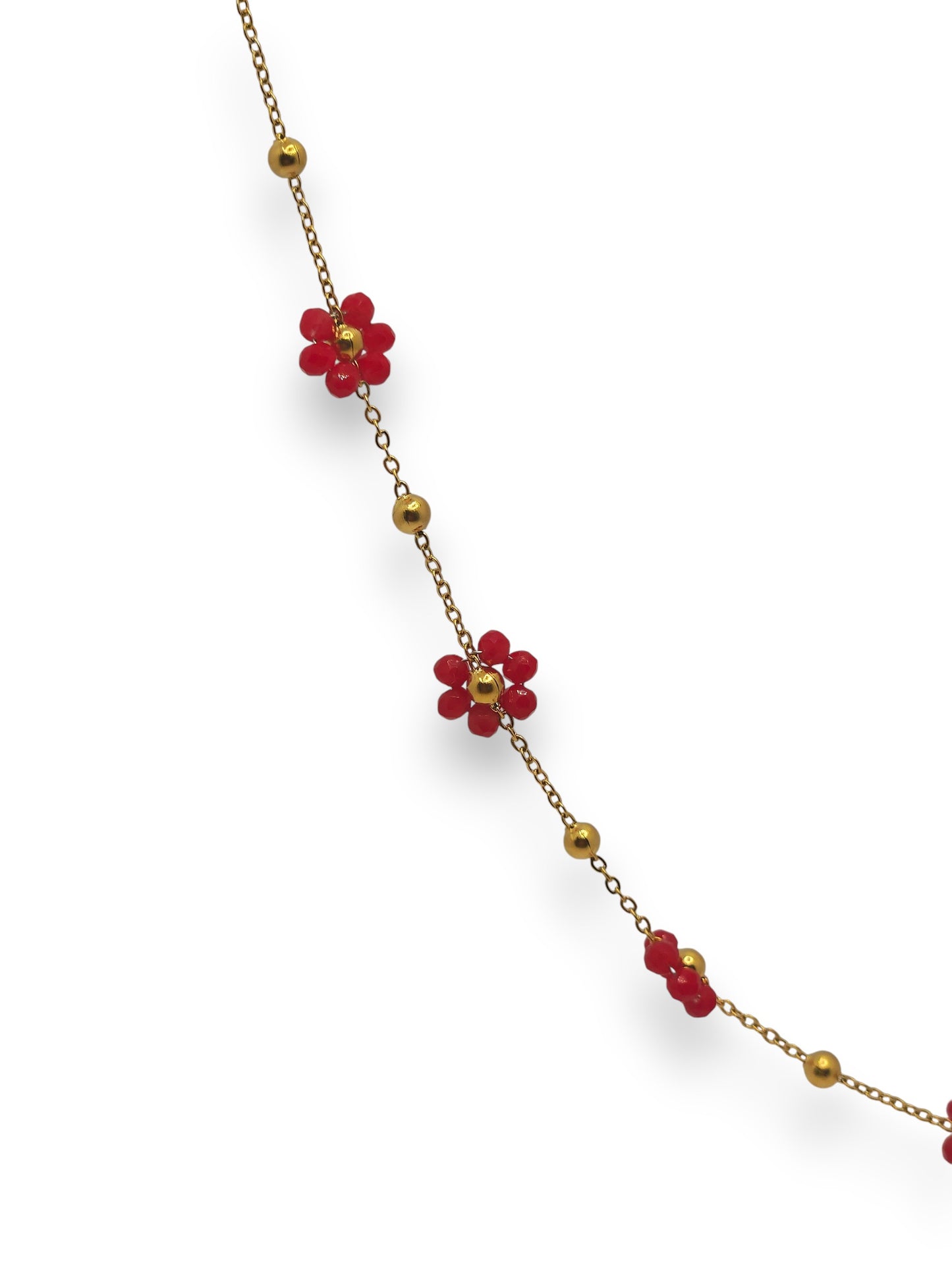 Collana Margherita Perline Colorate