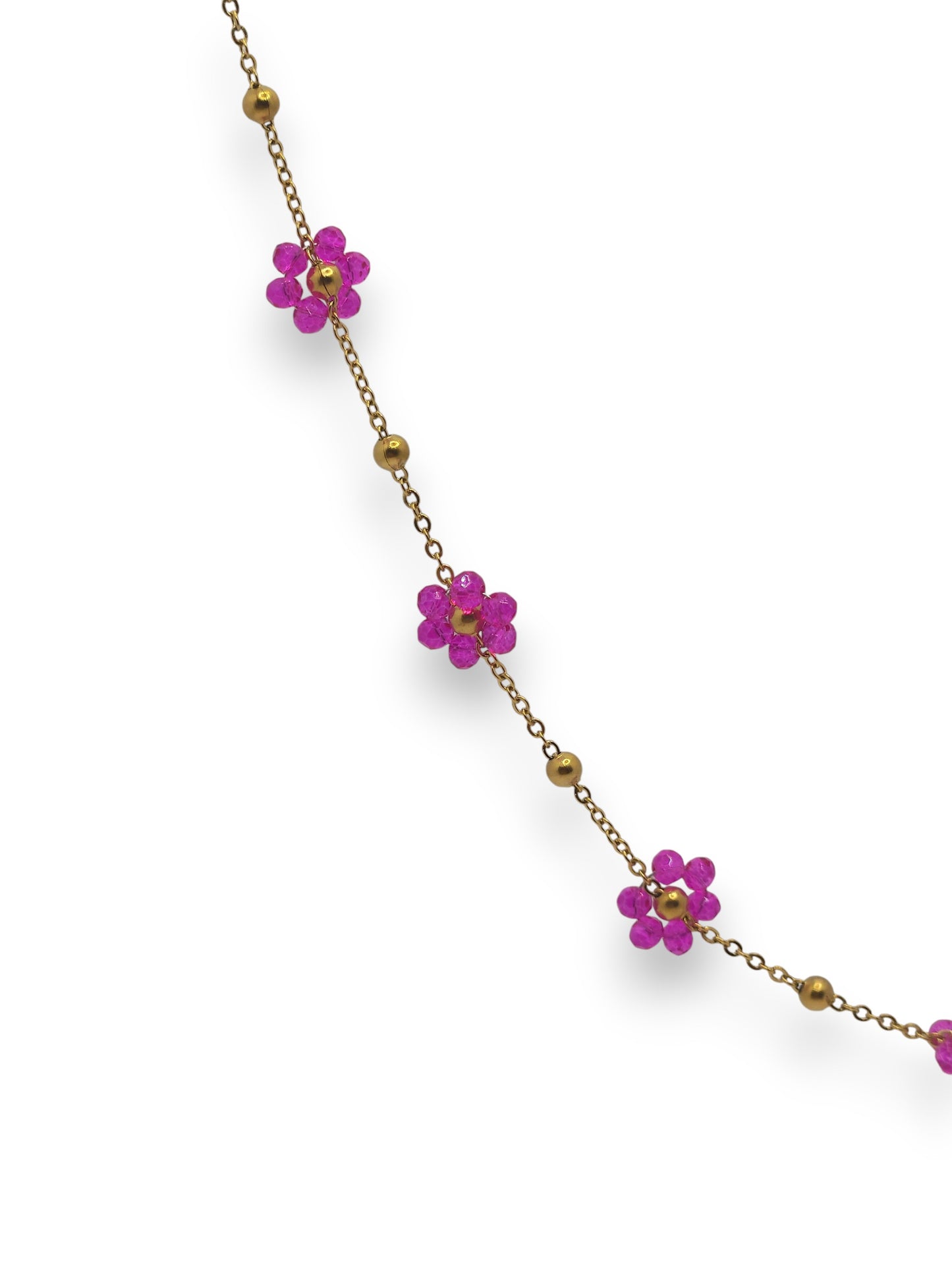 Collana Margherita Perline Colorate