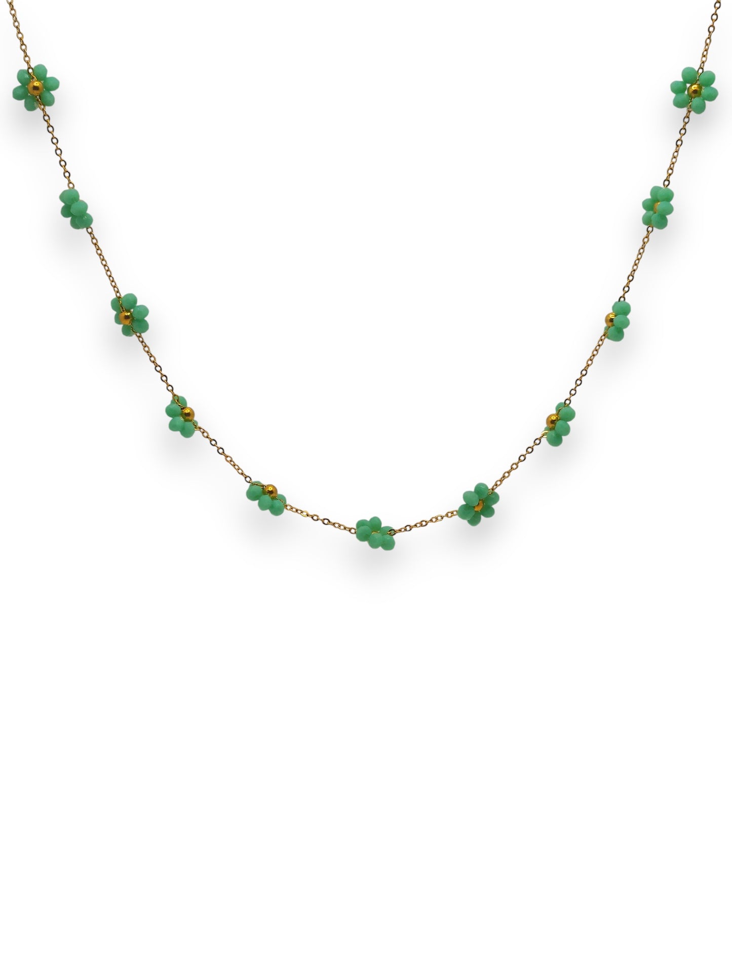 Collana Margherita Perline Colorate