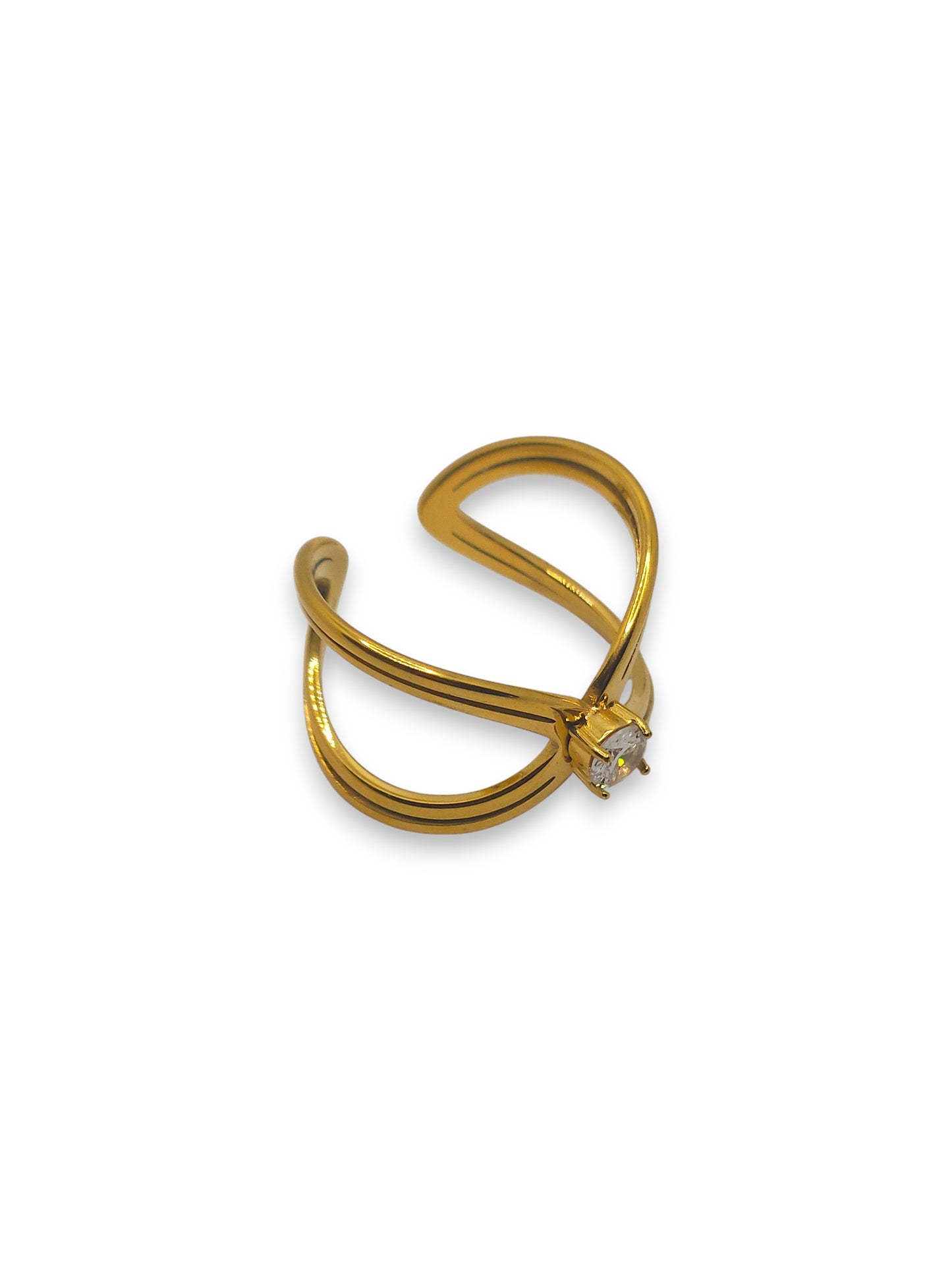 Anello Incrocio Punto Luce