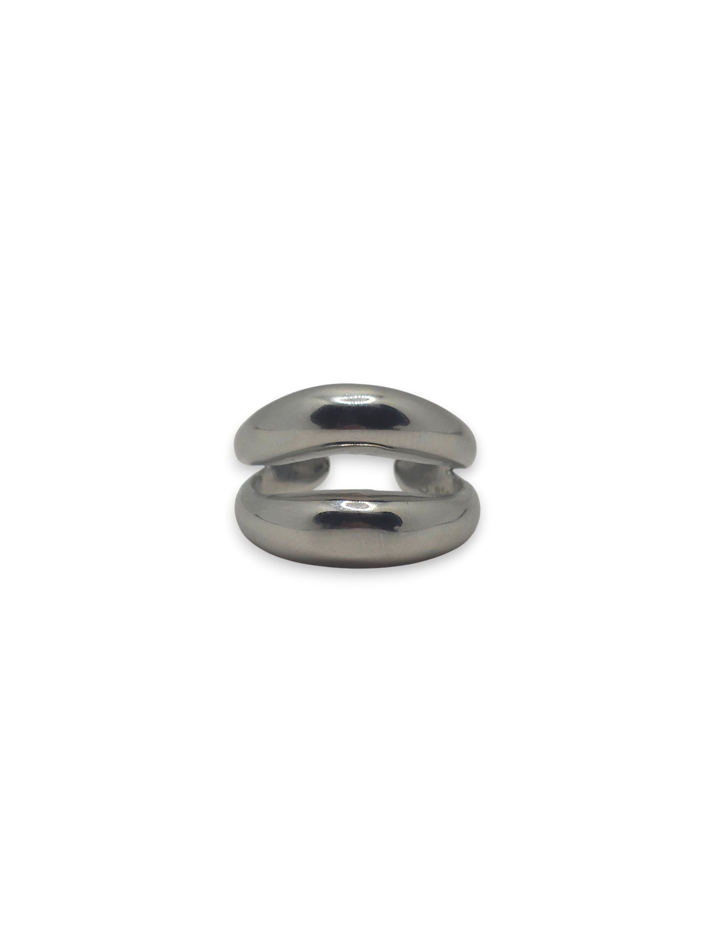 Anello Doppia Fascia Bold